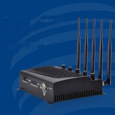 WiFi通信妨害装置 適用範囲が広い4G 電波遮断 5本アンテナ 出力が調整可能
