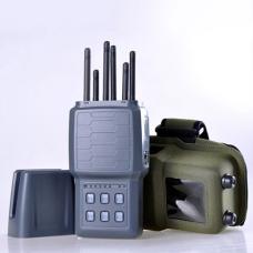 WF-K6 携帯信号防止機 高出力 ハンドヘルドジャミング装置 6本アンテナ